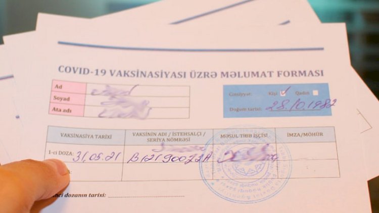    100 manata saxta kovid pasportu satanlar tutuldu   
