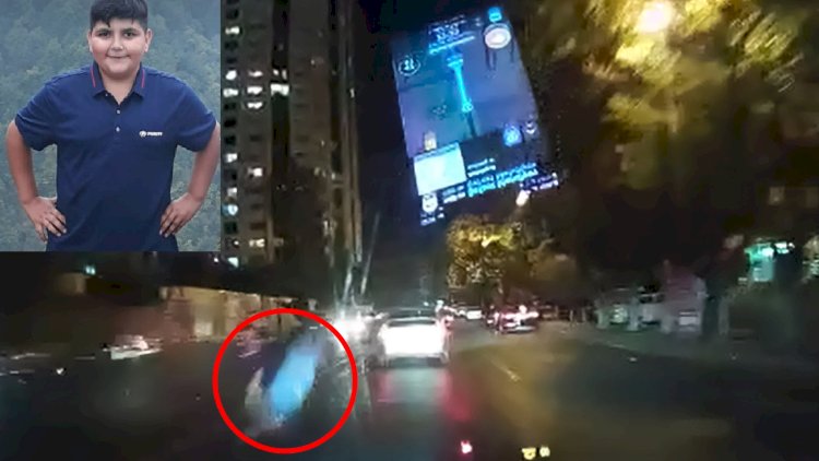    Bakıda 13 yaşlı uşağın dəhşətli ölüm anı kameraya düşdü - Video   