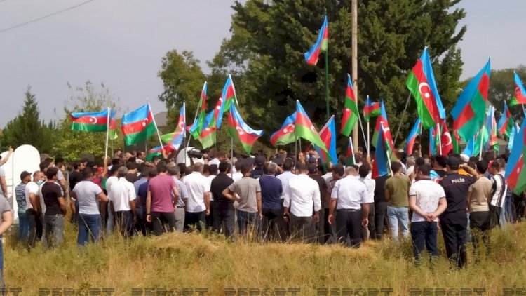   Gizir Mirzə Əhmədov dəfn olundu - Foto   