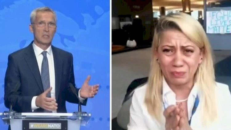    Əfqan jurnalist NATO baş katibinə yalvardı:   “Nə olar, “Taliban“ı tanımayın“