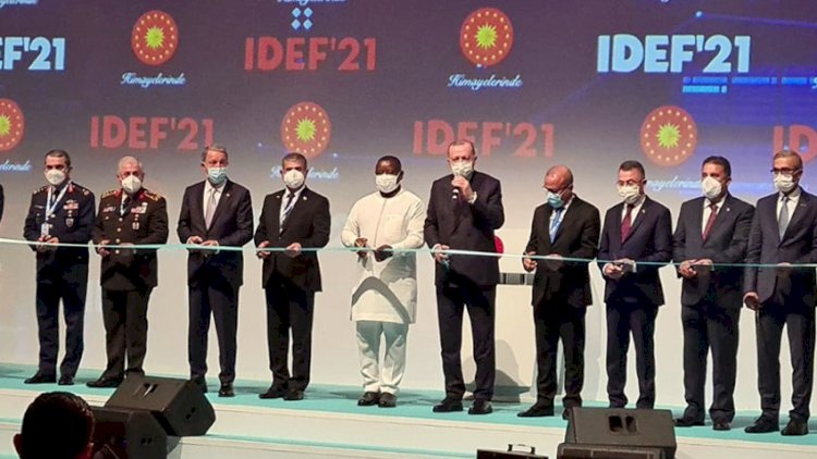    Zakir Həsənov “IDEF-2021” sərgisinin açılışında iştirak etdi - Fotolar   
