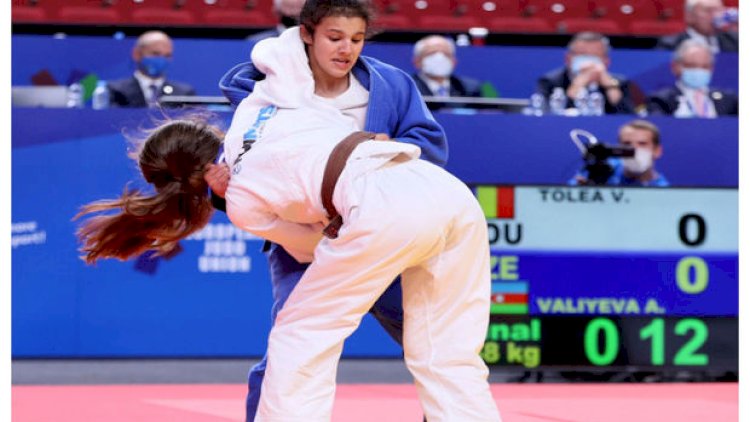    Cüdoçularımız Avropa birinciliyində daha iki qızıl medal qazandılar - Fotolar   