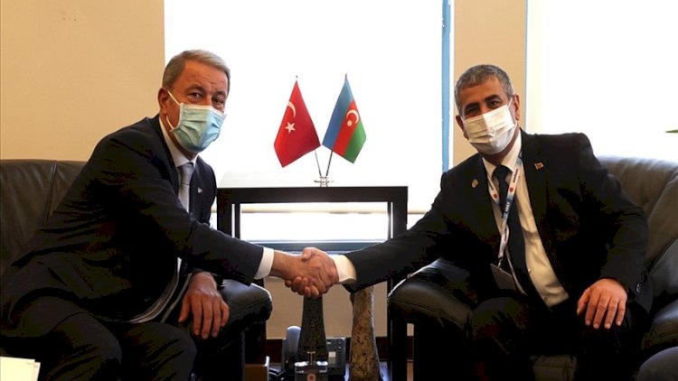    Azərbaycan və Türkiyə müdafiə nazirləri görüşdü - Foto   