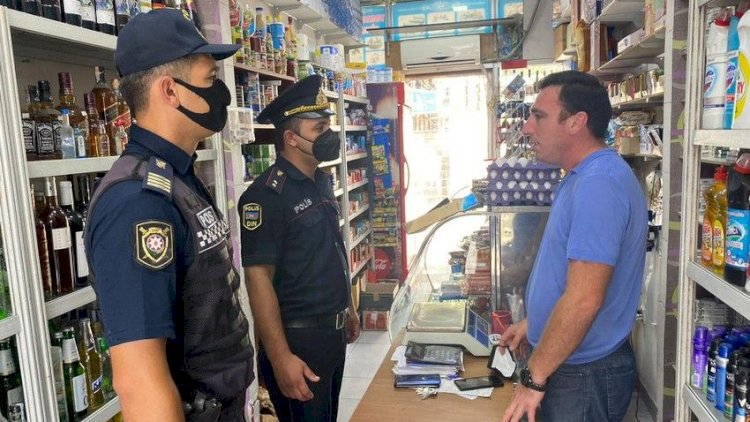    Polis reyd keçirdi: Cərimələnənlər var   - Fotolar
