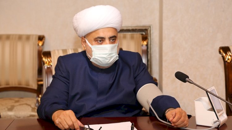    Şeyx qan verdi, yenə Qarabağ zəfərindən danışdı - Fotolar   