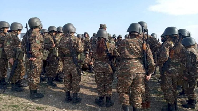    Ermənilər aciz durumda: Orduya qadınlar çağırılır   