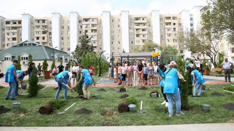    “Bizim həyət” layihəsi çərçivəsində abadlaşdırılan növbəti həyətin açılışı oldu   
