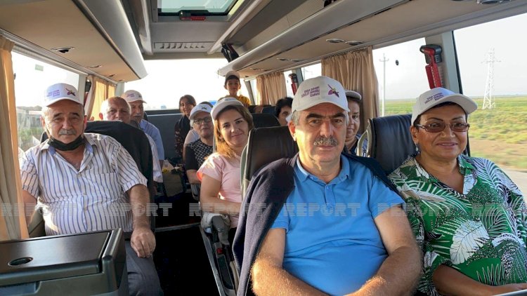    Şuşanın daha bir qrup sakini 29 il sonra doğma yurduna səfər edir   