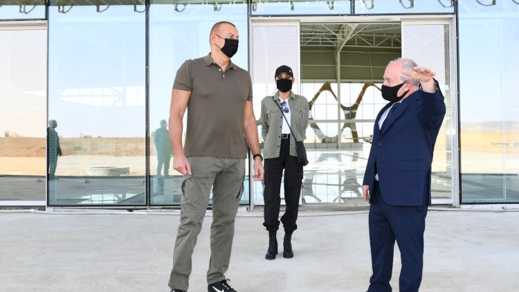    Mehriban Əliyeva Füzuli Beynəlxalq Hava Limanı ilə bağlı paylaşım etdi - Fotolar   
