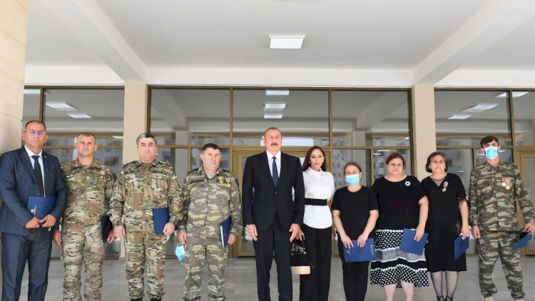    Şəhid və qazi ailələri dövlətimizin himayəsi altındadır   