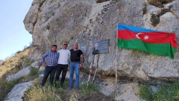    Milli Qəhrəmanın şəhid olduğu yerə onun xatirə lövhəsi vuruldu - Fotolar   