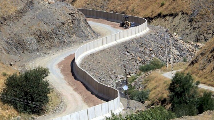    Türkiyə-İran sərhədi: Beton divarın inşası tamamlandı   