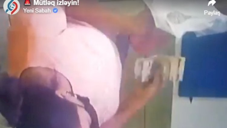    Bakıda dələduzlar satıcını görün necə aldatdı?   - Video