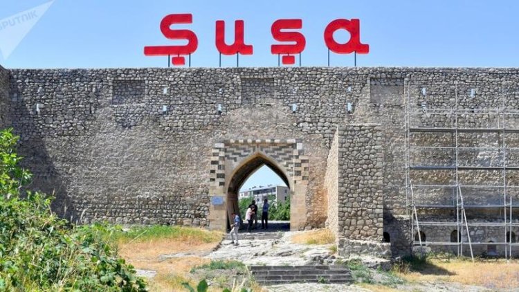    “Yüksəliş” müsabiqəsinin qalibləri Şuşaya səfər ediblər   