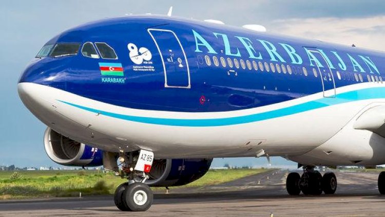    AZAL-ın “Qarabağ” təyyarəsi Füzuli hava limanına endi - Fotolar   