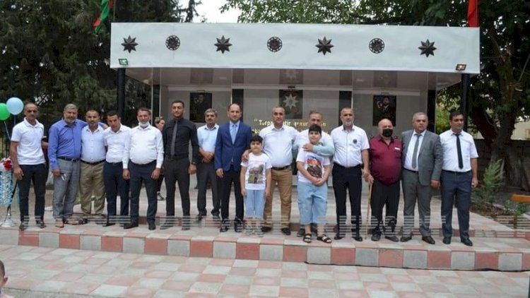    Cəlilabadda 2 şəhidin xatirəsinə tikilən bulağın açılışı oldu - Fotolar   