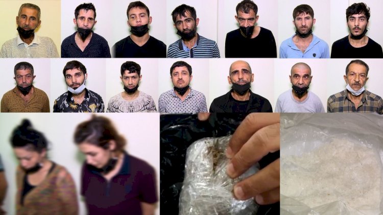   Polis Bakıda əməliyyat keçirdi:   16 narkotacir saxlanıldı