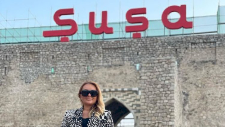    Lalə Azərtaş Şuşadan paylaşım etdi – Fotolar   