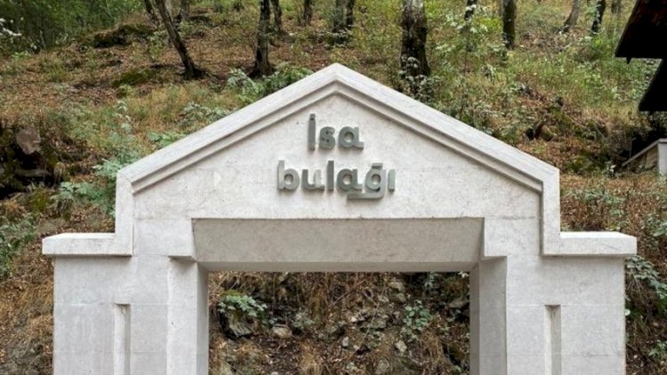    İsa Bulağı tam bərpa edildi - Foto   