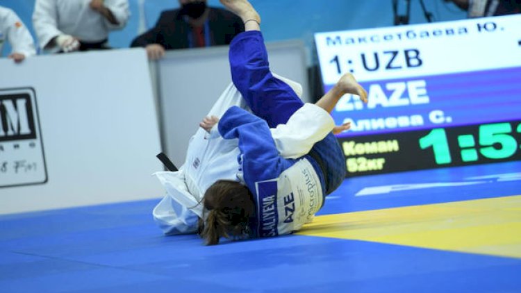    Cüdo millimiz birinci MDB Oyunlarında gümüş medal qazandı - Foto   