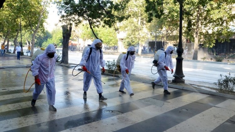   Paytaxtda kütləvi dezinfeksiya başladı   