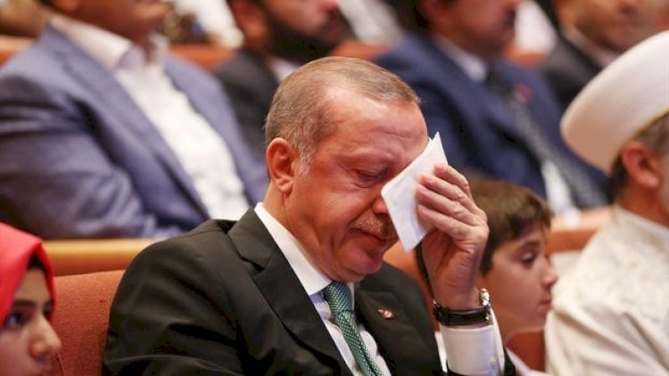    Ərdoğan öz səsini dinləyib ağladı   