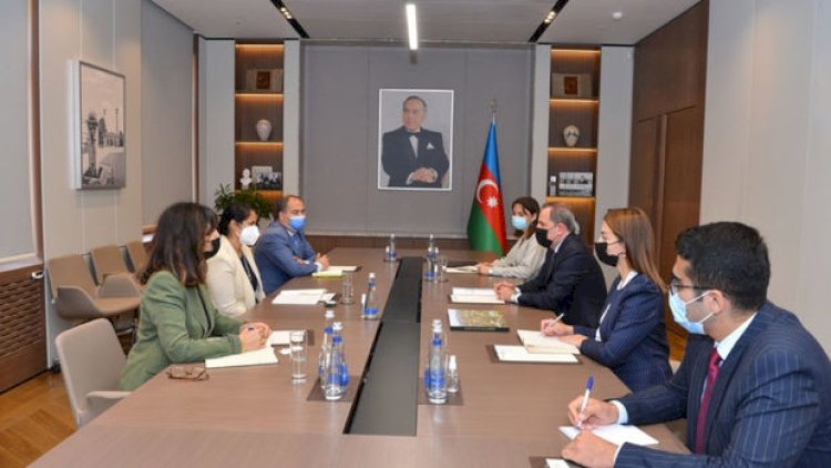    Ceyhun Bayramov Dünya Bankının Azərbaycan üzrə meneceri ilə görüşdü - Fotolar   