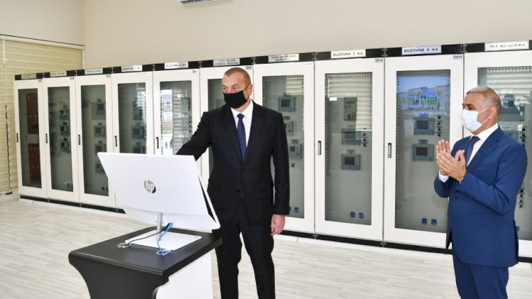    Prezident “Buzovna-1” yarımstansiyasının açılışını etdi     