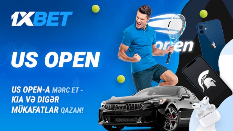    US Open`ə mərc edin və 1xBet`in ən yaxşı aksiyasında KIA Stinger qazanın!   