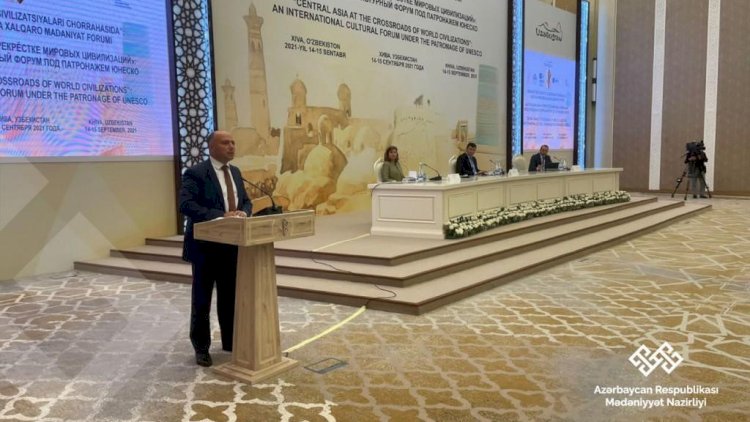    Nazir Beynəlxalq Mədəniyyət Forumunda iştirak etdi   