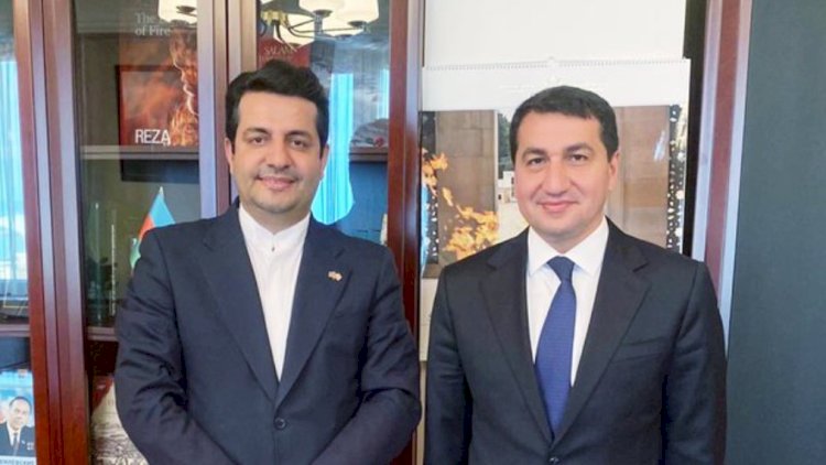    İran səfiri ikinci dəfə Hikmət Hacıyevlə görüşdü   