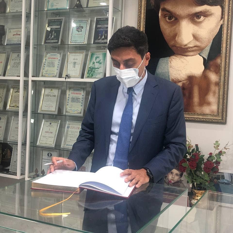 Fərid Qayıbov Şahmat Akademiyasında olub - Fotolar  