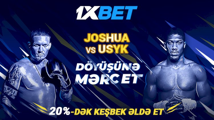    Сoşua- Usika qarşı: 1xBet-ə mərc edin və uğursuz olduqda pulsuz mərc əldə edin!   