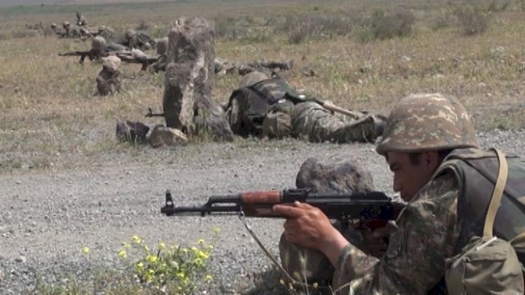    Ermənistan xüsusi təyinatlıları sərhəd yaxınlığında təlimə başladı   