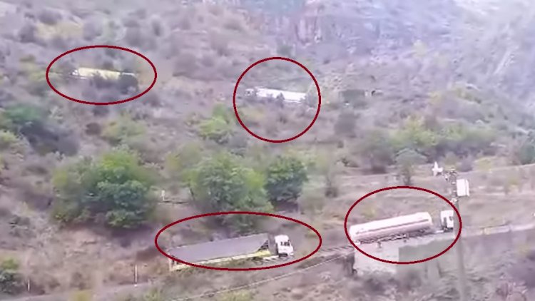    İran indi də bu yolla Qarabağa yük daşıyır – Video   