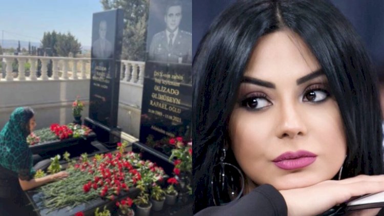    Vüsalə Əlizadə qardaşının məzarı başında fəryad etdi   