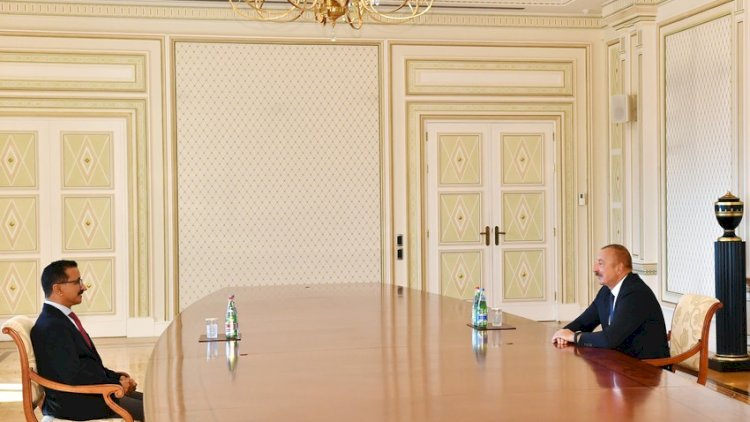    Prezident “DP World” şirkətlər qrupunun sədrini qəbul edib   