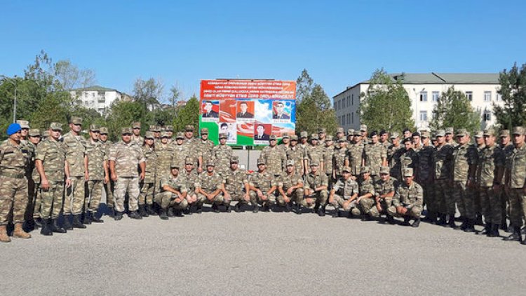    Azərbaycan Ordusunda səmti müəyyənetmə yarışları keçirilir - Fotolar   