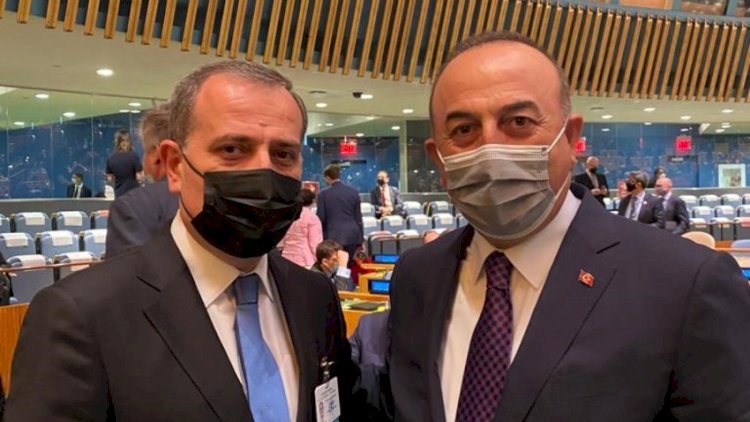    Ceyhun Bayramov Mövlud Çavuşoğlu ilə görüşdü   