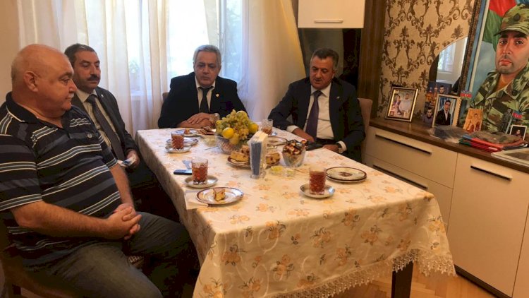    Anım Günü ərəfəsində Nərimanovda şəhid ailələri ziyarət olunub - Fotolar   