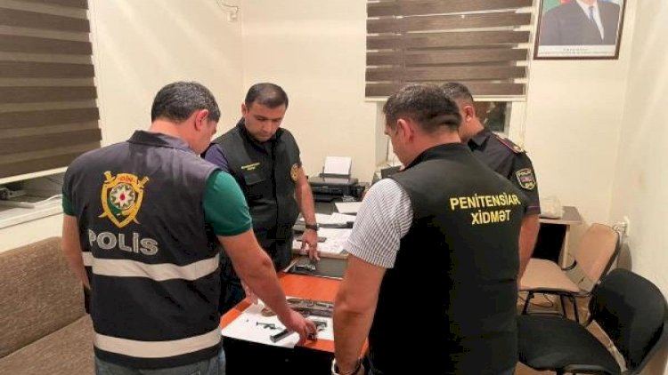    Bakıda məhkumdan silah götürüldü   