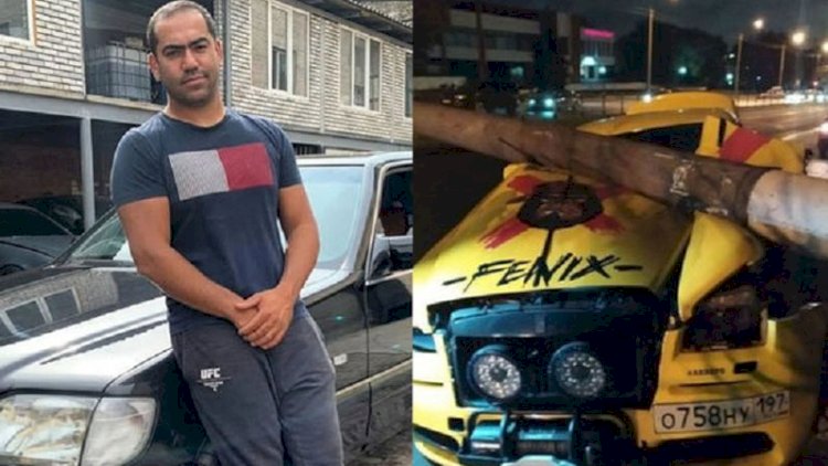   Azərbaycanlı oliqarxın qohumunun “Rolls-Royce” avtomobili qəzaya düşdü - Fotolar   