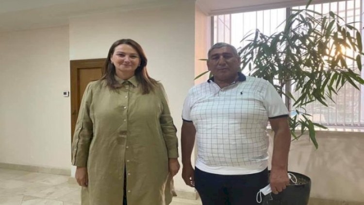    Qənirə Paşayeva uzun illər erməni əsirliyində qalmış Şahbaz Quliyevlə görüşdü   