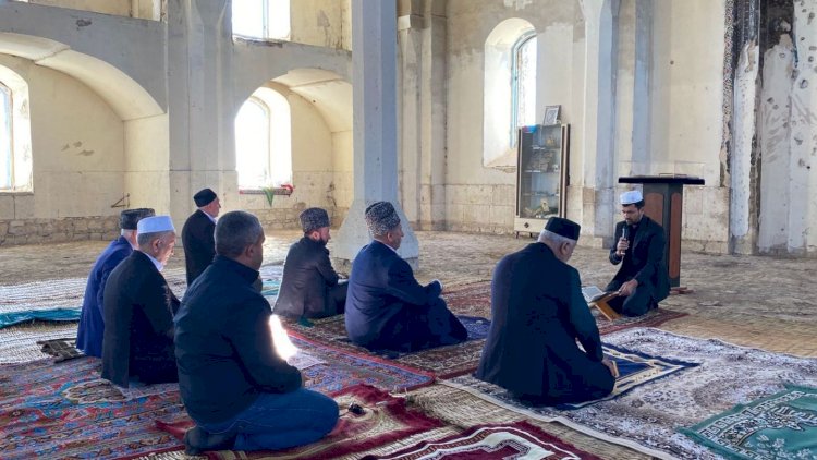    Ağdam Cümə məscidində şəhidlərin ruhuna dualar oxunub   