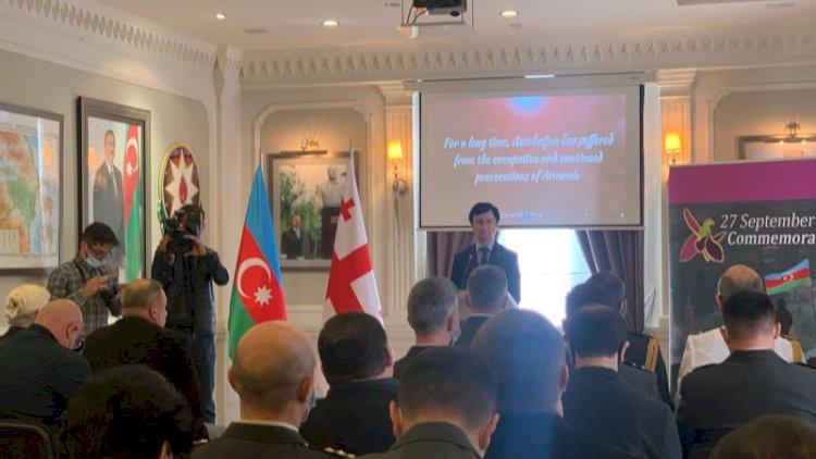    Gürcüstanda Anım Günü - Səfirlikdə tədbir   