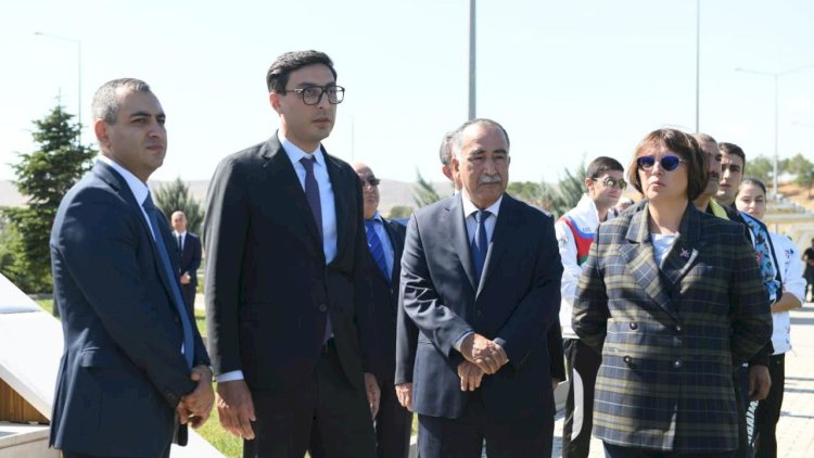    Fərid Qayıbov atıcılıq federasiyasının fəaliyyəti ilə tanış oldu - Fotolar   
