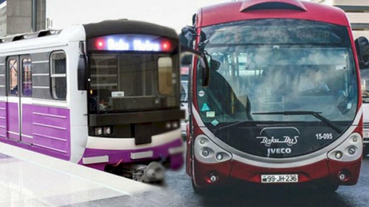    Bu gündən etibarən metro və avtobuslar hər həftəsonu fəaliyyət göstərəcək   