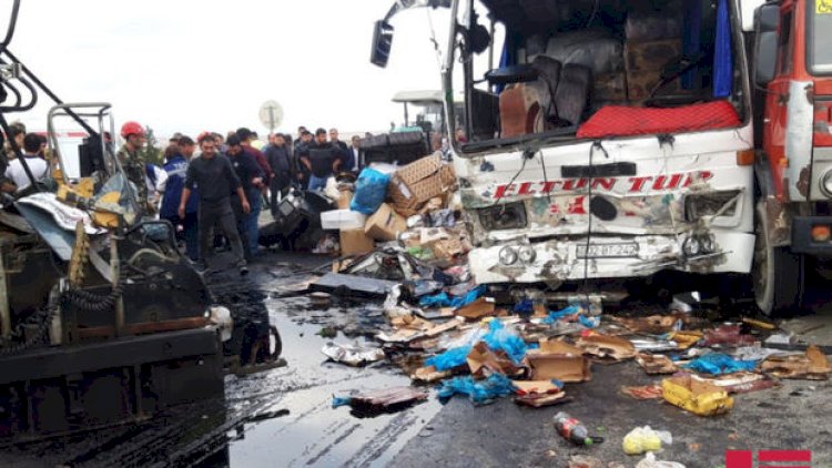   Hacıqabulda sərnişin avtobusu qəzaya uğradı,   yaralılar var - Fotolar