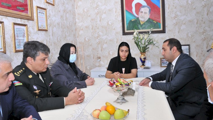    Abşeronda 5 şəhidin il mərasimi keçirildi - Fotolar   