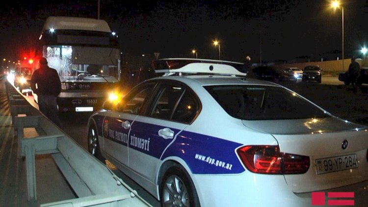    Bakıda “BakuBus”a məxsus avtobus piyadanı vuraraq öldürdü - Fotolar   